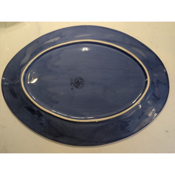 Bordallo Pinheirol Blue Grape Platter - Picture 2 of 11